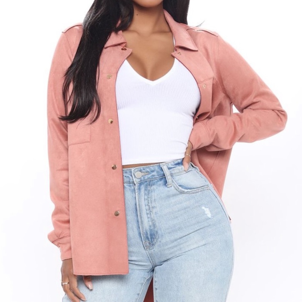 Suede seduction tunic